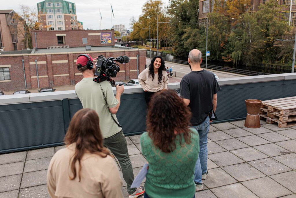 Behind the scenes shoot STH