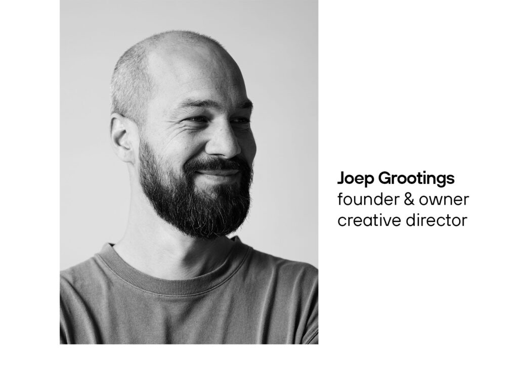 Joep Grootings, founder and creative director