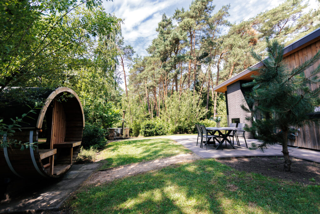 huisje hottub sauna